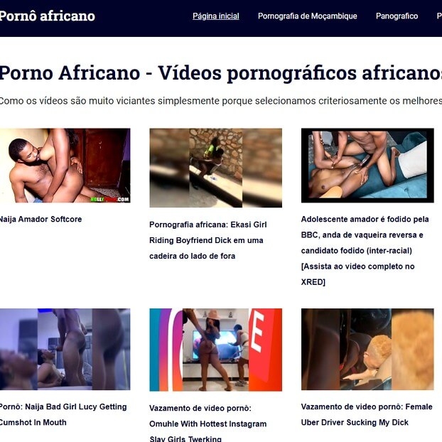 porno-africano